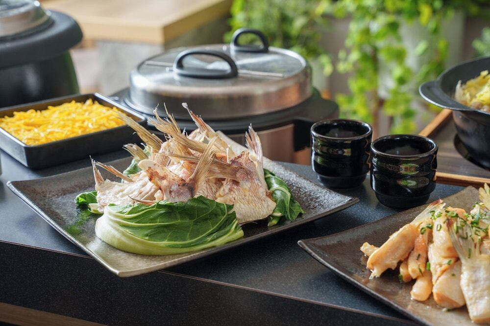 朝食ビュッフェ