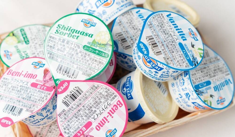 朝食 ブルーシールアイス / 4