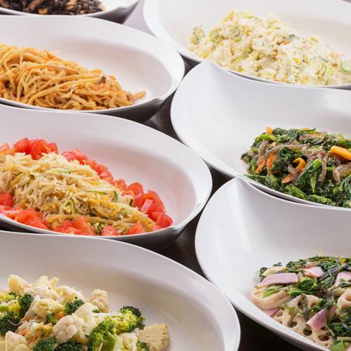 朝食バイキング一例 / 1