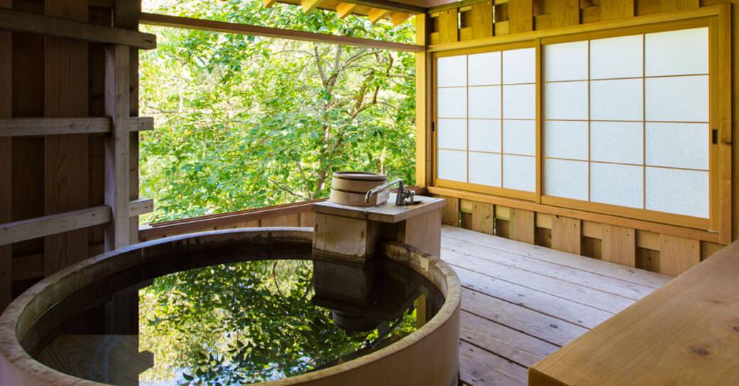 野を愛でる なずな 露天風呂 / 4