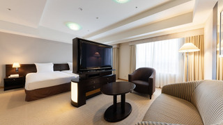 プレミアム ルーム ダブルベッド 2 台 マウンテンビュー