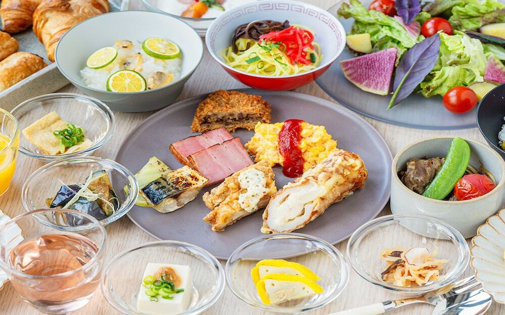 朝食ビュッフェ