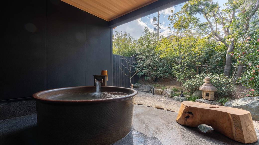 客室露天風呂② / 1