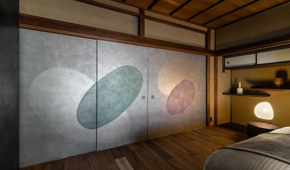 「最中」をイメージした襖 / 2