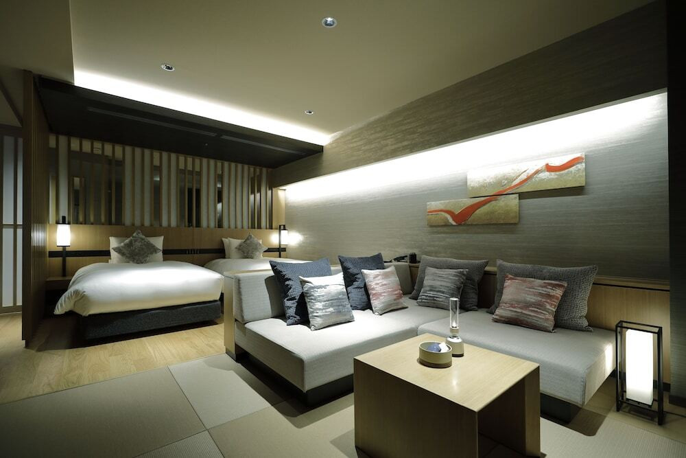 展望露天風呂から眺める海と山の絶景に癒されて3489771