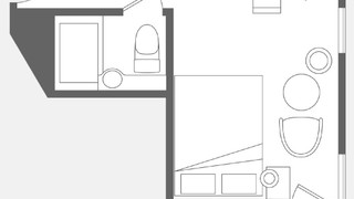 スタンダードダブルルーム　シティビュー