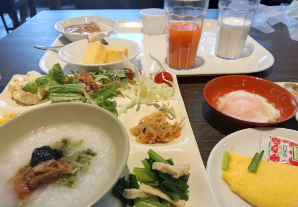 朝食も充実していました。