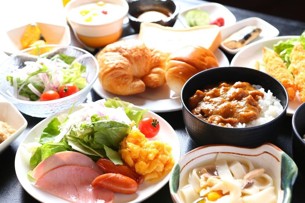 朝食ビュッフェ