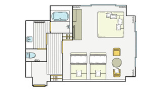 デラックスコーナービュー（バス付）禁煙