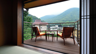 [共用バスルーム] 癒しの間 (梢) 貸切温泉30分付き 夕朝部屋食 禁煙