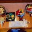 夕食。このあといろいろ続いて出た