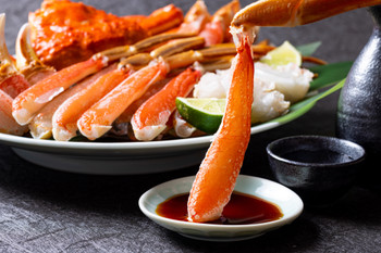 Snow crab Sashimi