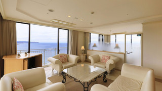 [オーシャンビュー] 和洋室 (禁煙)