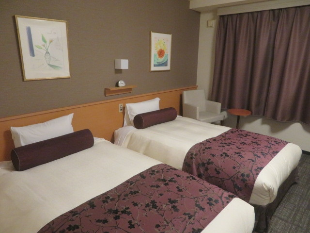 ツインルームです