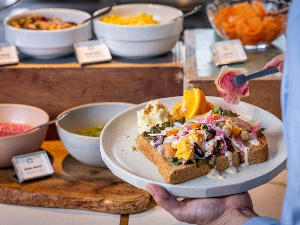 朝食ビュッフェ