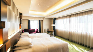 デラックスツインルーム [禁煙] 大人の人数に応じてエキストラベッドをご用意いたします