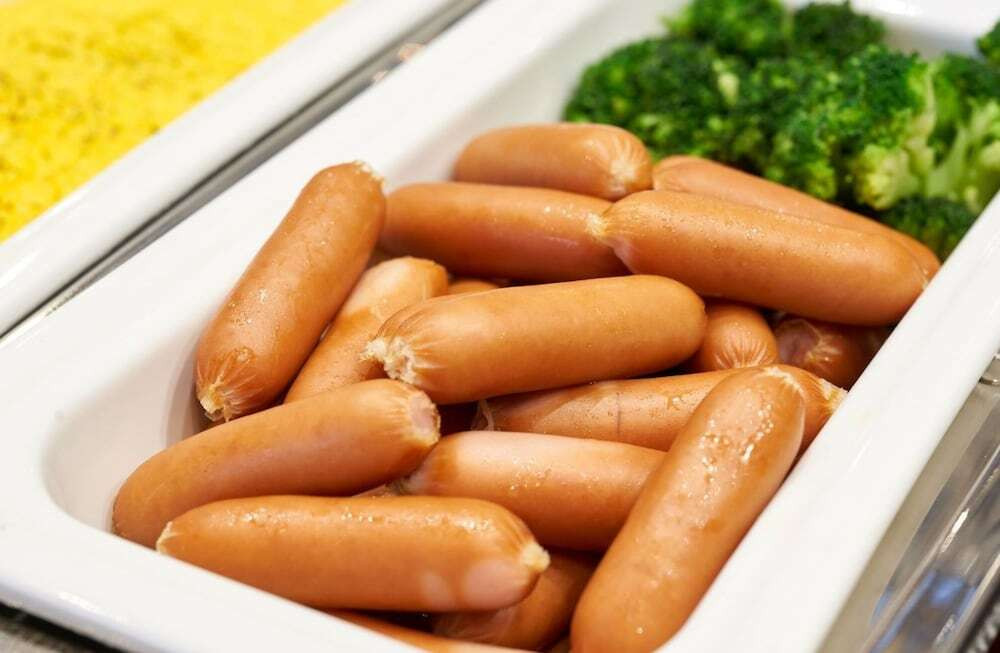 朝食ビュッフェ