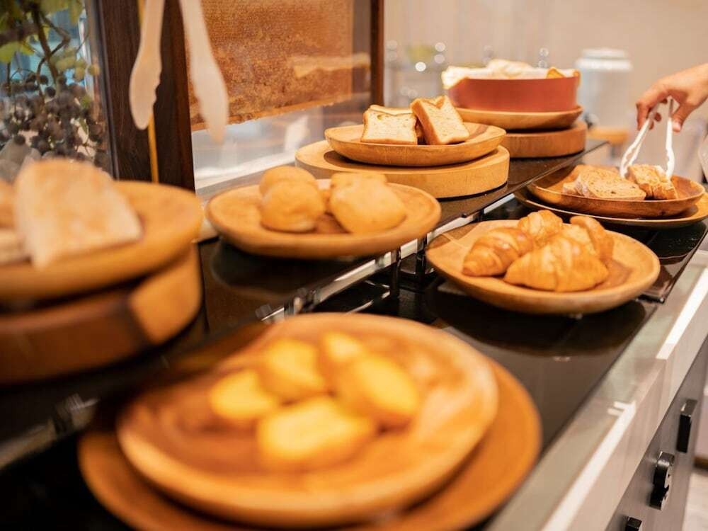 朝食ビュッフェ