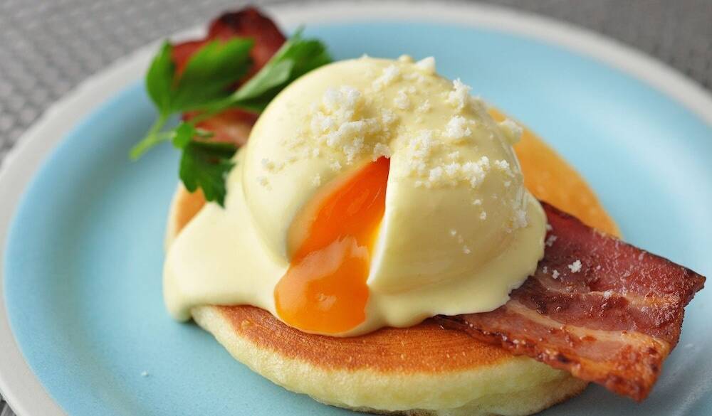 朝食のパンケーキ / 3