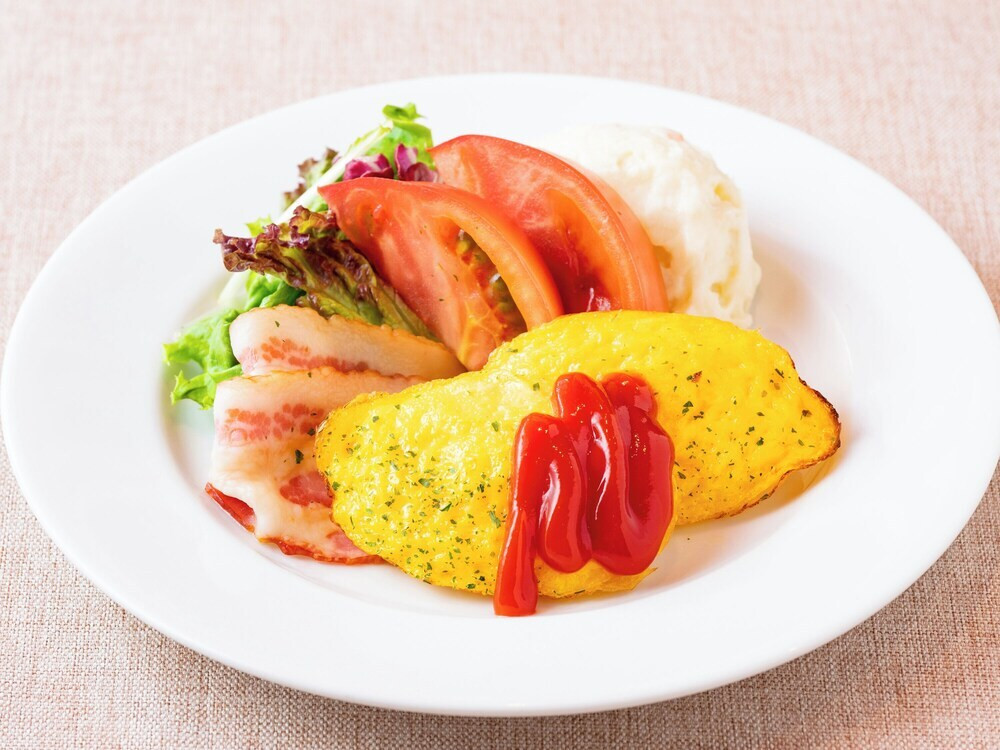 朝食ビュッフェ