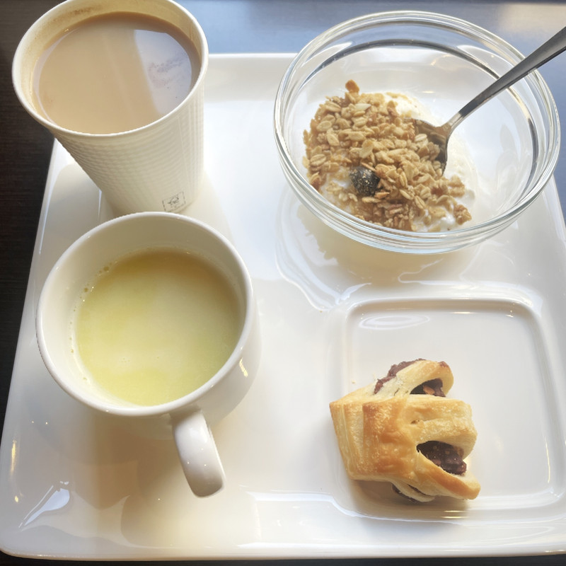 シンプル朝ごはん