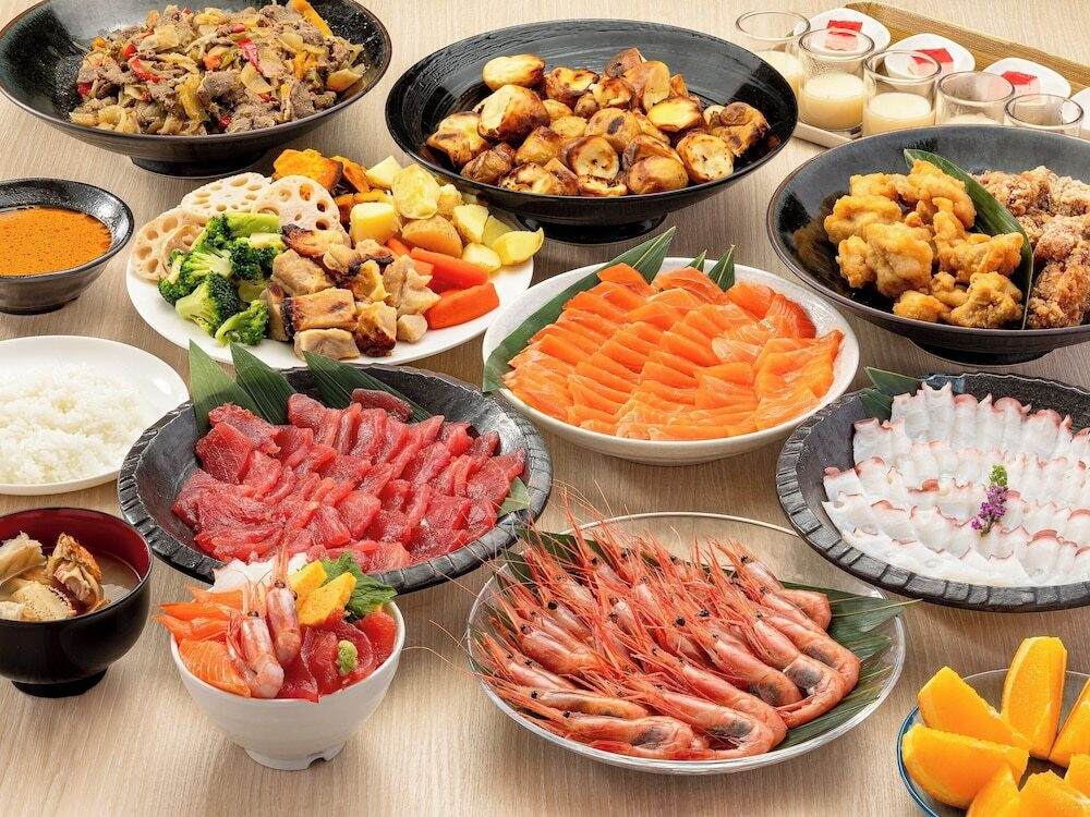 朝食ビュッフェ