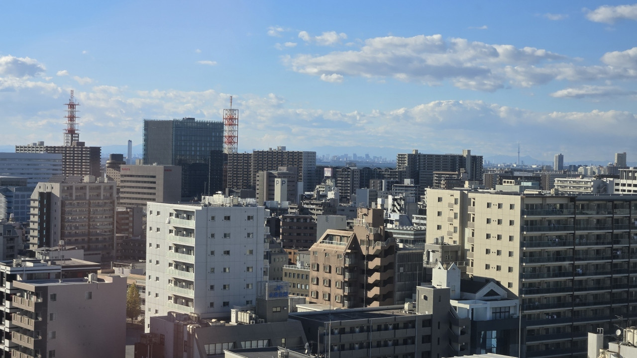 スカイツリーに都心も見えます