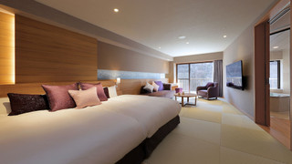 [秀峰館] 眺望風呂付プレシャス和洋室 禁煙