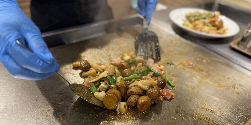 朝食ビュッフェ