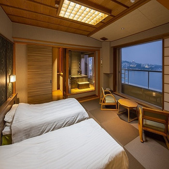 エステでお疲れな自分にご褒美！白良浜を一望できる和室でのんびり過ごす3516109