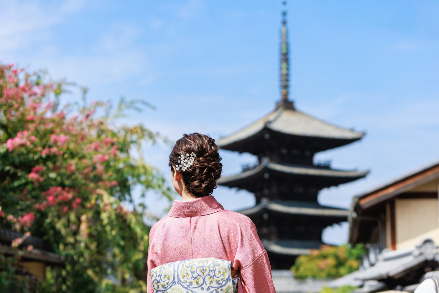 京都 三年坂にて