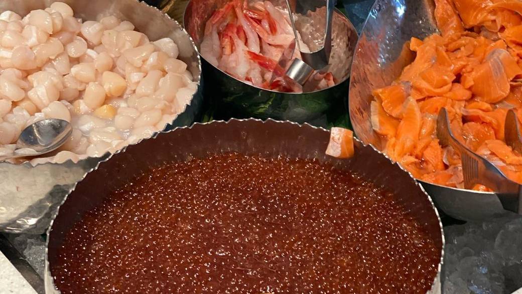 甘エビやマグロなど乗せ放題 / 3