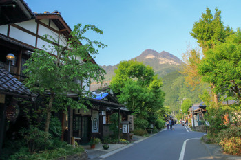 Oita early summer Yufudake and Yutsubo Street