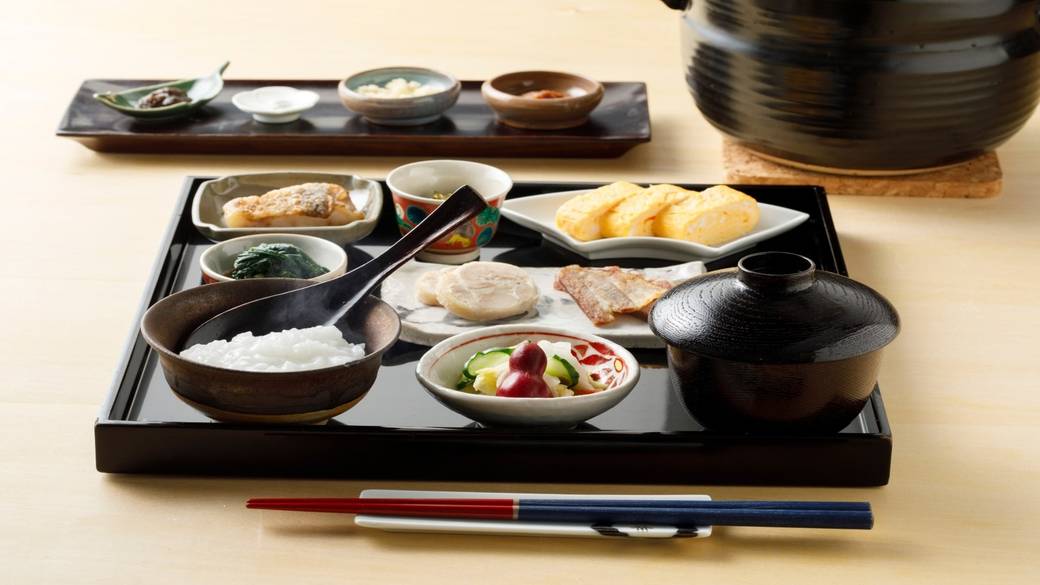 「お粥」が付いた和定食 / 1