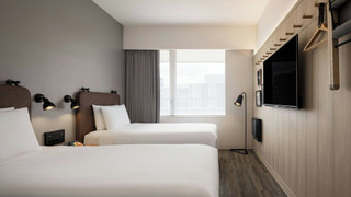 ルーム シングルベッド 2 台