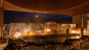 大浴場 海雀の湯／夜の露天風呂 / 2