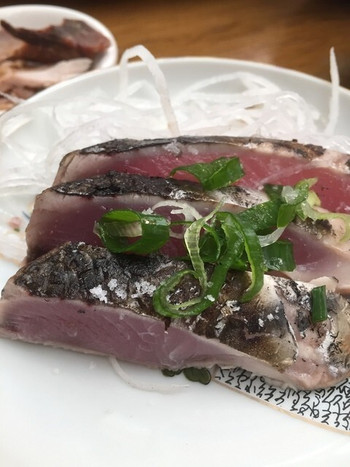 「田中鮮魚店」料理 692208 やっぱ塩タタキだね～♬