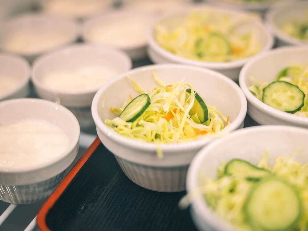 朝食ビュッフェ