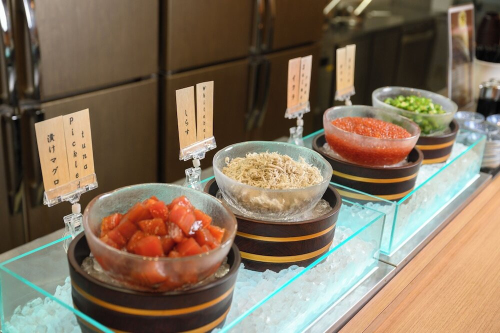 朝食ビュッフェ