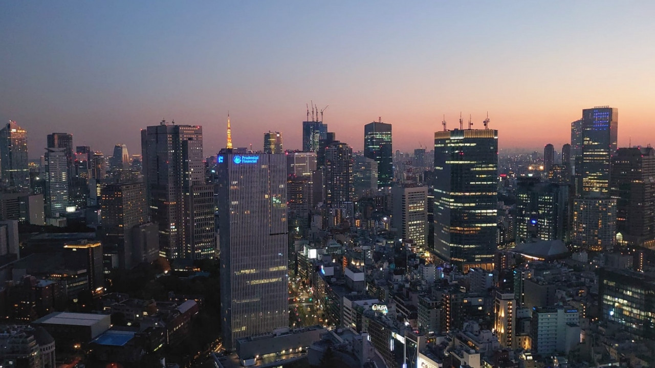 夕暮れがロマンチック
