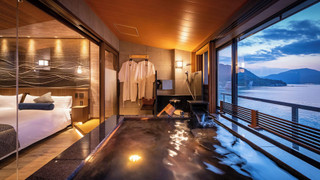 プレミアム ツインルーム 専用バスルーム オーシャンビュー