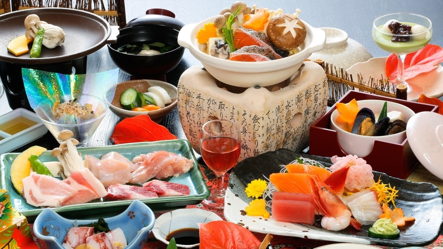 お肉派に嬉しい食べ比べプランも♪眺望も楽しめるカジュアル旅館4248621