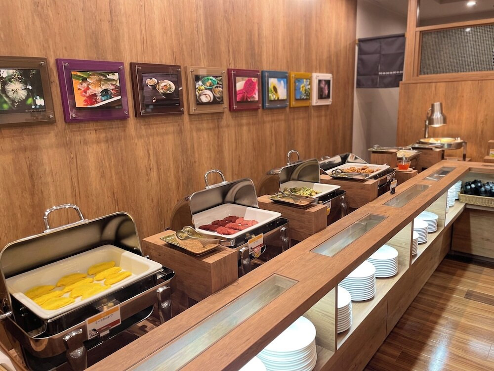 朝食ビュッフェ