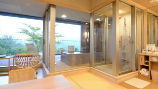 「函」「遥」和洋室広縁付+大文字眺望デッキ＋温泉露天風呂