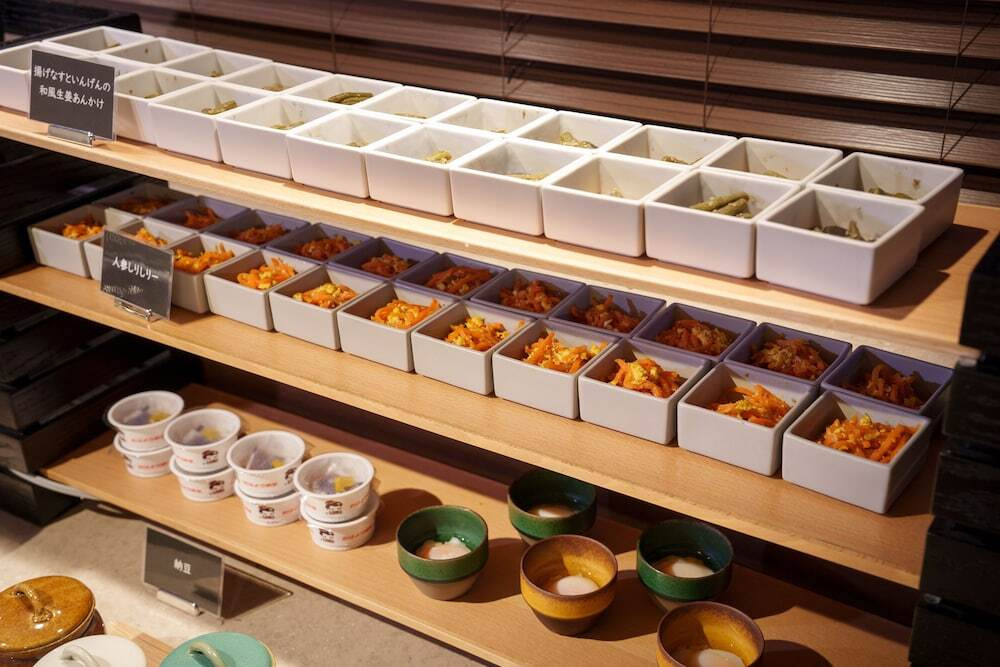 朝食ビュッフェ