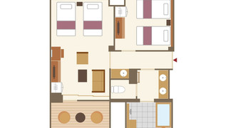 本館 和フォース 露天風呂付