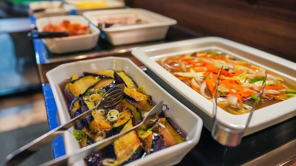 朝食ビュッフェ