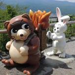 昔話「かちかち山」の舞台。河口湖と天上山を巡る旅
