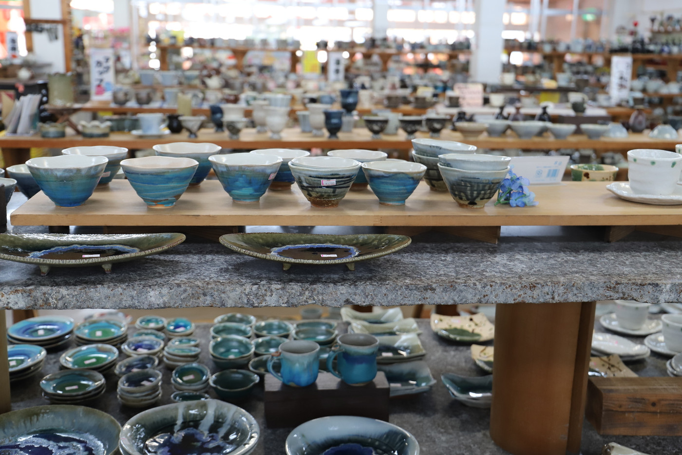 焼き物の町、益子