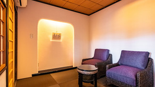 和洋室 クイーンダブルルーム 46平米 (離れの露天風呂付き客室)「禁煙」